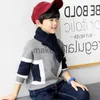 Cardigan Kids Boys Sweater Sweater для подростка для подростка Oneck теплый пуловер.