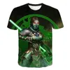 Mäns T-skjortor som säljer Mortal Quick Hit T-shirt 3D Män och kvinnor Barn Fighting Game Street Clothing Summer Leisure