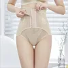 Terug Massager vrouwen buik broek hip vormgeven hoge waistlinebreasted ondergoed postpartum body afslanken korset broek 230801