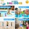 Sand Water Play Fun Magnetyczne balony wielokrotnego użytku wielokrotnego uzupełniającego Balon Szybkie wypełnienie samozwańczy bomba bomba dla dzieci basen Asdwx 230731