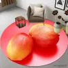 Tappeti Frutta Vassoi Frutta Tappeti 3D Tappeti rotondi Tappeti rotondi Tappeti bagno Decorazioni per la casa Tappeti cucina Tappeti soggiorno Tappeti antiscivolo R230801