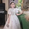 Mädchen Kleider Geburtstag Kleid Pailletten Spitze Blume Hochzeit Party Weihnachten Prinzessin Erstkommunion Vestido