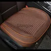 Bilstolar 3D -förare Seat Cushion Car Chair Pad Flax Leather Front Car Seat Cover Auto Seat Protector Breattable Interior Accessories X0801