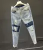 Hommes Jeans Mendiant Pantalon Trous Jeans Hommes Et Femmes Taille Haute Denim Cheville Longueur Sarouel Hip Hop Jeans 230731