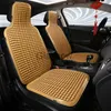 Car Seats Universal Summer Car Seat Cool Cushion PVC Beaded Massage Automobile Chair Cover With Soft Waist Mat Breathable Durable 1Pcs x0801 x0802