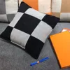 Letter designer kussen beddengoed home room decor kussensloop bank stoel sofa oranje auto dikke kasjmier kussen multisize mannen vrouwen casual designer kussens