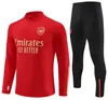 2023 2024 Arsen Pepe Saka Soccer Tracksuit Gunners Training Suit Set 23 24 Odegaard Tierney Men Kids Football Tracks Sursetement Chandal Jogging Kits