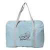 Sacs polochons Nylon pliable voyage impression sac bagages femmes sacs à main étanches unisexe grande capacité vêtements stockage