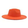 Hüte mit breiter Krempe, Eimer, 95 cm, groß, klassischer Fedora-Hut, Unisex, einfarbig, formelle Kleidung, Vintage, Damen, Filz, schlicht, britischer Stil, Jazz, Herren, 230801