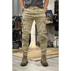 Pantalon homme multi-poches pantalon homme Harem Y2k tactique militaire Cargo pour hommes Techwear extérieur Hip Hop travail pantalons empilés