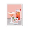 Estetik Kokteyl Komik Klasik Bira Poster Meyveler Meyve Suyu Şarap Alkol İçecekler Tuval Boyama Duvar Sanat Mutfak Bar Kulübü Dekor Likör Mağazası Hediye W06