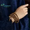 Strand Groothandel 10 stks Natuurlijke Zure Tak Sandelhout Vietnam Geurige-Hout Kralen Armband 108 Gebed Mala Festival Gift