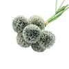 Decoratieve Bloemen Kunstmatig In Vensterdozen Lichtslingers Met Afstandsbediening 6 Stokken Mini Hortensia Bloem Bruiloft