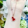 Necklaces Temperament Size Gourd Lucky Necklace Women Exquisite Simple Fashion Clavicle Chain Chinese Style Jewelry