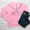 Kadın Hoodies Sweatshirts İngilizce Mektubu Sevgili Kişi Arkamdaki UNISEX SICAKLAR Uzun Kollu Slogan Kapşonlu Harajuku Kadın Sulakları 230731