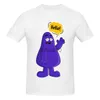 Men's T-Shirts Grimace Hello T Shirt Cotton High Quality Tees Short Sleeve Clothing Tshirt For Men Women Gift Idea J230731