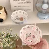 Bowls Korean Kawaii Ceramic Bowl Big Ear Dog Lace Girls Dormitory Fruit Salad Cute Rice Oatmeal Gift