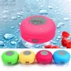 Portabla högtalare Mini Portable Waterproof Wireless Handfree For Showers Badrum Pool Car Beach Music med sug R230801