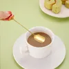 Colheres 1 peça colher de bolo de desenhos animados para casa chá café bebida com leite talheres de aço inoxidável