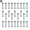 Pulsante della campana dell'ombelico anelli 50pcs Impianto all'ingrosso Labret Piercing esternamente a bobina per labbra 4/6/8/8/10/12 mm Piercing cartilagine auricolare 230731