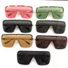 2023 New luxury designer G family style big box goggles star ins net red same one-piece sunglasses GG1245