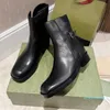 2023-Outono inverno botas femininas bota com zíper de sola grossa plataforma feminina de couro macio sapato casual moda couro sapatos femininos cano alto com fivela de cinto