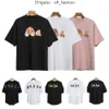 Heren T-shirts 2023 Zomer Mens Palm Shir Graffii shir Palms Palmangel Ciy Designer Limied Inkje Leer Prining Dames Angels Angles Tees Cw MXQG