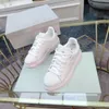 High Quality Designers shoes Casual shoes Fashion Women Small white shoes Diamond Light Maxi Summer Nappa leather canvas Flecked rubber sole Platform sneakers