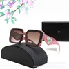 2024 Designer fashion New luxury designer sunglasses Fashionable Street Shooting Colorful Rectangle Trend P Glasses Online Popular Live Sunglasses