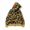 Bathing Ape nouveau automne et hiver jeunesse décontracté Camouflage imprimé pull à capuche ample Bathing Ape veste à capuche