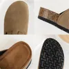 Ciabatte piatte in sughero di design Moda in pelle per bambini Pantofola Sandali da spiaggia preferiti Ragazzi Ragazze Giovani Bambini Scarpe casual Zoccoli Borsa Testa Scivoli antiscivolo