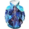 Sweats à capuche pour hommes Fashion Anime Style Akame Ga Kill! Impression 3D unisexe automne tendance sweat à capuche Hip Hop pull à capuche