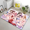 Tappeti Miglior Anime Sexy Girl Bellezza Casa moderna Soggiorno Pavimento opaco Camera da letto Tappeto Poster Tappetino Motivo Decorativo Tappeto quadrato Regalo R230801