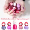 Vernis à ongles enfants 6 couleurs costume à base d'eau larme tirer séchage rapide non toxique femmes enceintes Gellak 230801