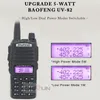Walkie Talkie Baofeng UV 82 Military Long Range 10 KM 8W H M L HIgh Power Modes Dual PTT UV 82 UHF VHF Ham Radios HP 230731