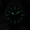 Wristwatches San Martin Luxury Men's Diving Quartz Watches RONDA 715 Fire Pattern Dial Luminous Sapphire Crystal 10Bar Waterproof Watch