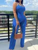 Combinaisons pour femmes Barboteuses LW pour femmes Wide Leg Cami Jumpsuit body jumpsuit Casual skinny Women 2023 Sans manches sexy 230731