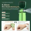 Facial Steamer Oxygen Injector Mini Air Compressor Kit Air brush Paint Spray Gun Airbrush for Nano Fog Beauty Instrument Mist Sprayer Tools 230801