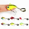 Esche esche 1Pcs Rotante in metallo VIB Vibration Bait Spinner Spoon Fishing 7g 10g 20g Jigs Trout Winter Hard Tackle Pesca 230801