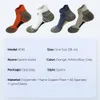 Sports Socks Deodorant Antibacterial Nano Copper Fiber for Men MTB Cycling Bicycle Basketball Sock Running Climbing Summer 230801