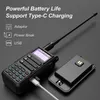 Talkie-walkie BaoFeng UV 16 Max 10W, haute puissance, Support étanche, chargeur de Type C, longue portée 50KM, mise à niveau UV5R PRO 230823