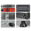 Food processing commercial electric muffin hotdog maker waffle baker machine