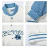 Männer Jacken Japanische Vintage Varsity Jacke Männer Frauen Patchwork Brief Beflockung Streetwear Lose Beiläufige Baseball Frühling 2023