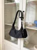 Bolsos de noche simplemente para mujer, bandolera de hombro pequeño para mujer, bolso informal de nailon, bolso de marca de diseñador de lujo, bolso Hobo a la moda