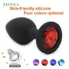 Anal Toys Fxinba smycken Anal Plug Silicone Butt Plug for Women Anal Toys Set Small On Anal Pärlor Sexleksaker för män Gay Buttplug Dildo 230801