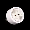 Lamp Holders GU10 To MR16 High Quality Ceramic Socket Base Halogen LED Light Bulb G4 GU5.3 GY6.35 Pin Adapter White Converter Holder