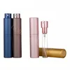 5ML Aluminum Mini Perfume Bottle Portable Refillable Spray Travel Bottles Cosmetic Containers Atomizer Sprayer C220