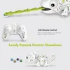 Animali RC elettrici RC Chameleon 2 4GHz Robotic Intelligent Dinobot Toy Camaleonti telecomandati Dinosaur Toys rc Bambini Regali per bambini 230731