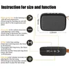 Haut-parleurs portables Portable Bluetooth Coloré Sans Fil Sport En Plein Air Haute Qualité Mini Musique Audio Lecteur R230731