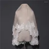 Bridal Veils Arrival Beige Ivory Wedding Veil Lace Appliques Bride Weddings Mariage Casamento Accessories Matrimonio